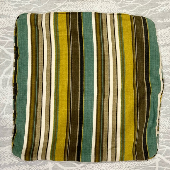 Three Coordinated Square Pillow Cases Sized Approximately 20.5” X 20.5” - Picture 2 of 8